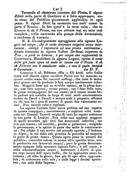 Cenni storici intorno alle lettere, invenzioni, arti, commercio e spettacoli teatrali