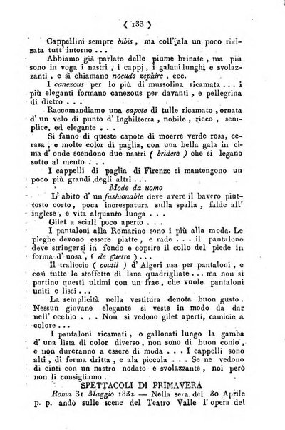 Cenni storici intorno alle lettere, invenzioni, arti, commercio e spettacoli teatrali