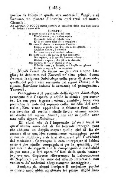 Cenni storici intorno alle lettere, invenzioni, arti, commercio e spettacoli teatrali