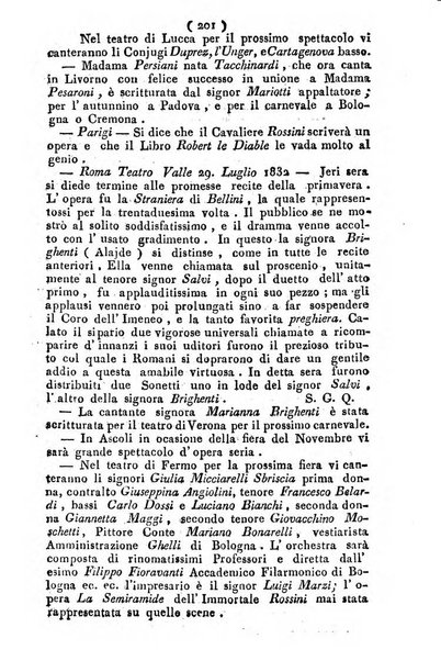 Cenni storici intorno alle lettere, invenzioni, arti, commercio e spettacoli teatrali