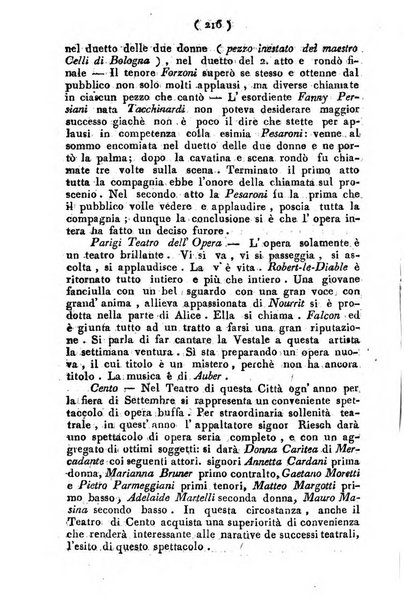 Cenni storici intorno alle lettere, invenzioni, arti, commercio e spettacoli teatrali