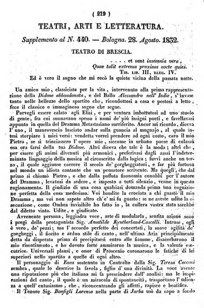 Cenni storici intorno alle lettere, invenzioni, arti, commercio e spettacoli teatrali