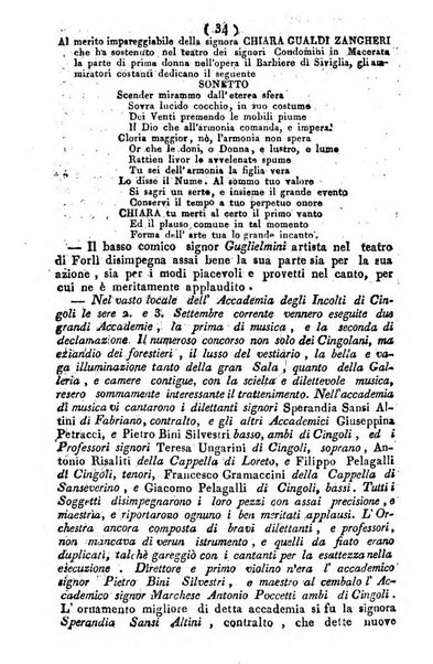 Cenni storici intorno alle lettere, invenzioni, arti, commercio e spettacoli teatrali