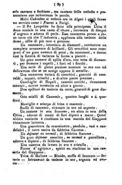 Cenni storici intorno alle lettere, invenzioni, arti, commercio e spettacoli teatrali