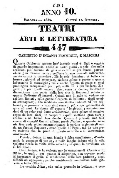 Cenni storici intorno alle lettere, invenzioni, arti, commercio e spettacoli teatrali