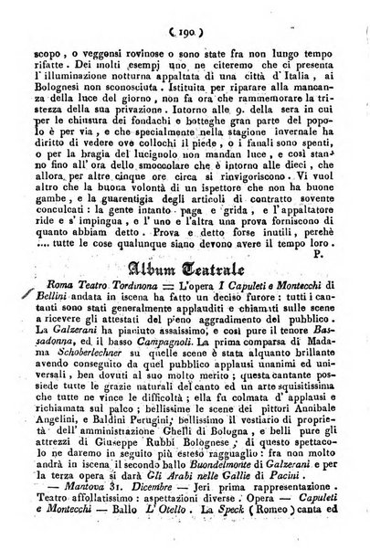 Cenni storici intorno alle lettere, invenzioni, arti, commercio e spettacoli teatrali