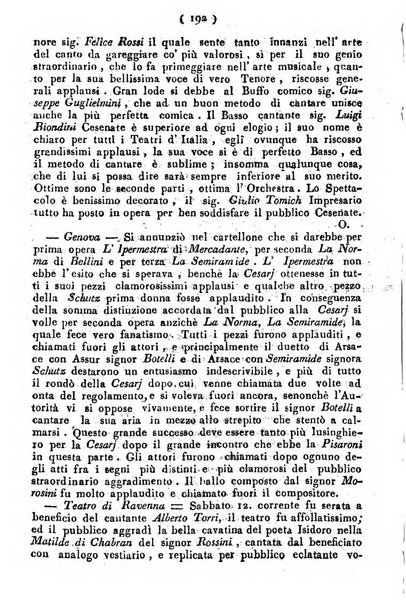 Cenni storici intorno alle lettere, invenzioni, arti, commercio e spettacoli teatrali