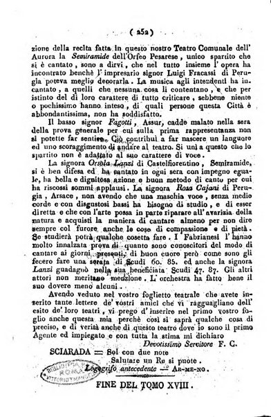 Cenni storici intorno alle lettere, invenzioni, arti, commercio e spettacoli teatrali