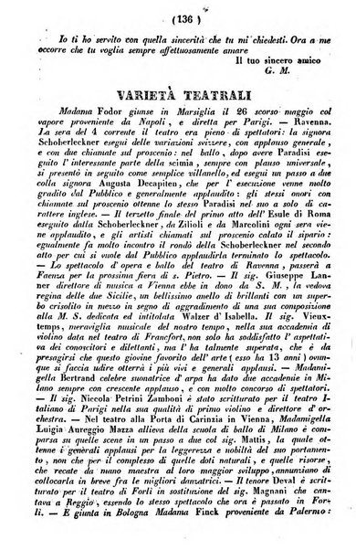 Cenni storici intorno alle lettere, invenzioni, arti, commercio e spettacoli teatrali