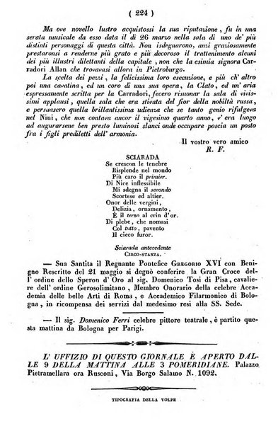 Cenni storici intorno alle lettere, invenzioni, arti, commercio e spettacoli teatrali