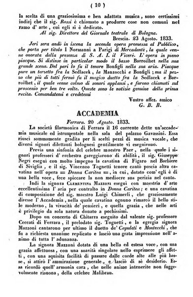 Cenni storici intorno alle lettere, invenzioni, arti, commercio e spettacoli teatrali