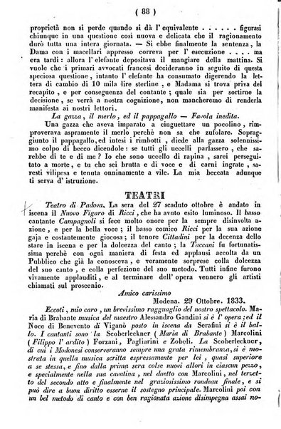 Cenni storici intorno alle lettere, invenzioni, arti, commercio e spettacoli teatrali