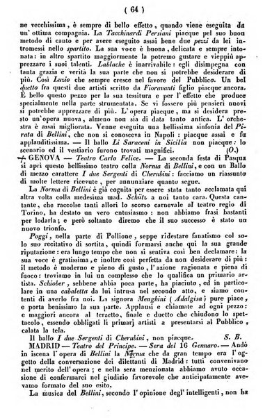 Cenni storici intorno alle lettere, invenzioni, arti, commercio e spettacoli teatrali