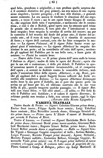 Cenni storici intorno alle lettere, invenzioni, arti, commercio e spettacoli teatrali