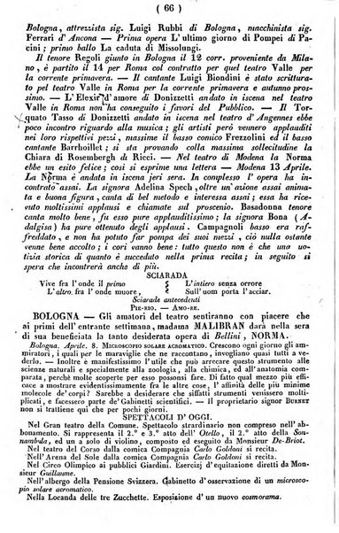 Cenni storici intorno alle lettere, invenzioni, arti, commercio e spettacoli teatrali