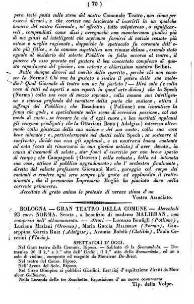 Cenni storici intorno alle lettere, invenzioni, arti, commercio e spettacoli teatrali