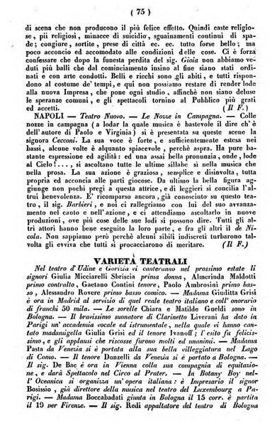 Cenni storici intorno alle lettere, invenzioni, arti, commercio e spettacoli teatrali