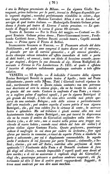 Cenni storici intorno alle lettere, invenzioni, arti, commercio e spettacoli teatrali