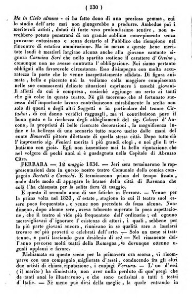 Cenni storici intorno alle lettere, invenzioni, arti, commercio e spettacoli teatrali