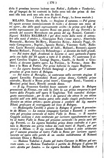 Cenni storici intorno alle lettere, invenzioni, arti, commercio e spettacoli teatrali