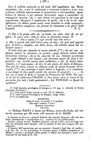 Cenni storici intorno alle lettere, invenzioni, arti, commercio e spettacoli teatrali