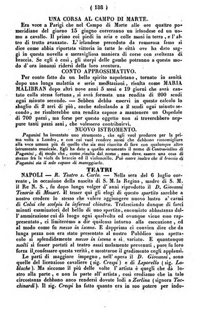 Cenni storici intorno alle lettere, invenzioni, arti, commercio e spettacoli teatrali