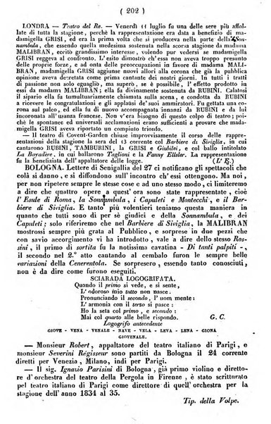 Cenni storici intorno alle lettere, invenzioni, arti, commercio e spettacoli teatrali