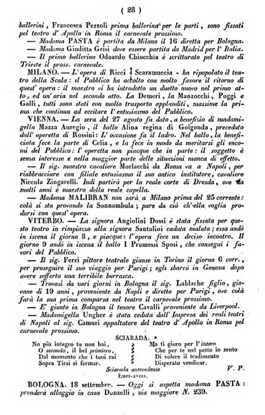 Cenni storici intorno alle lettere, invenzioni, arti, commercio e spettacoli teatrali