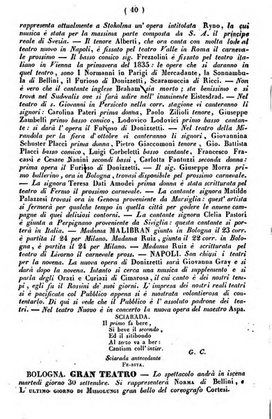 Cenni storici intorno alle lettere, invenzioni, arti, commercio e spettacoli teatrali