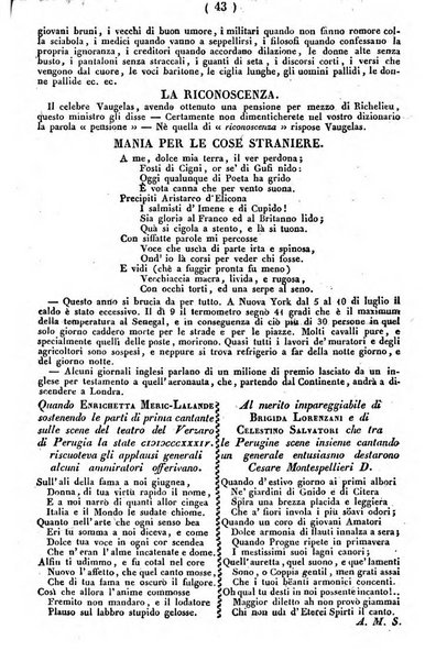 Cenni storici intorno alle lettere, invenzioni, arti, commercio e spettacoli teatrali