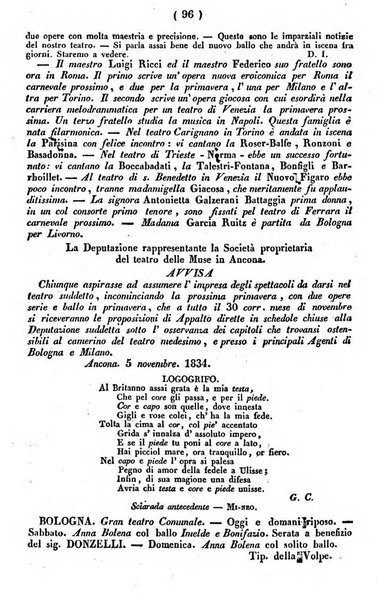 Cenni storici intorno alle lettere, invenzioni, arti, commercio e spettacoli teatrali