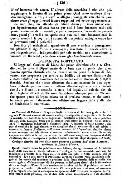 Cenni storici intorno alle lettere, invenzioni, arti, commercio e spettacoli teatrali