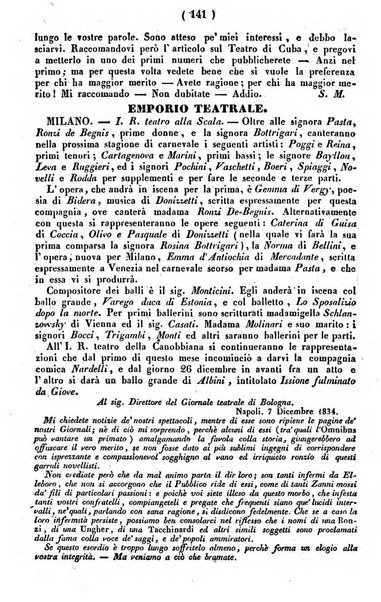 Cenni storici intorno alle lettere, invenzioni, arti, commercio e spettacoli teatrali