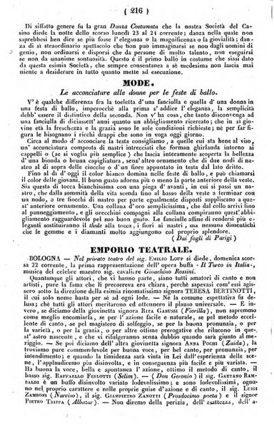 Cenni storici intorno alle lettere, invenzioni, arti, commercio e spettacoli teatrali