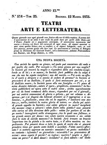 Cenni storici intorno alle lettere, invenzioni, arti, commercio e spettacoli teatrali