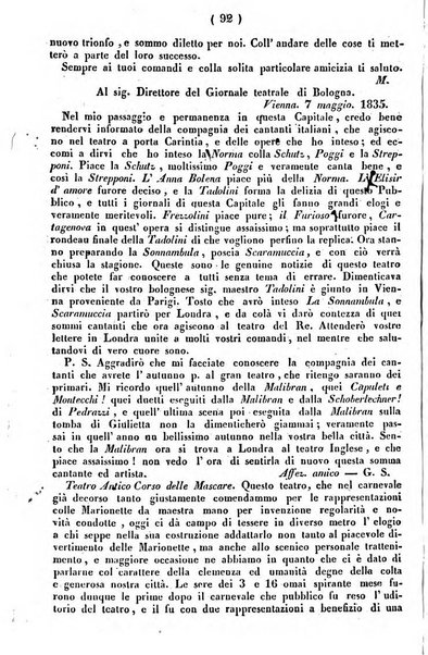 Cenni storici intorno alle lettere, invenzioni, arti, commercio e spettacoli teatrali