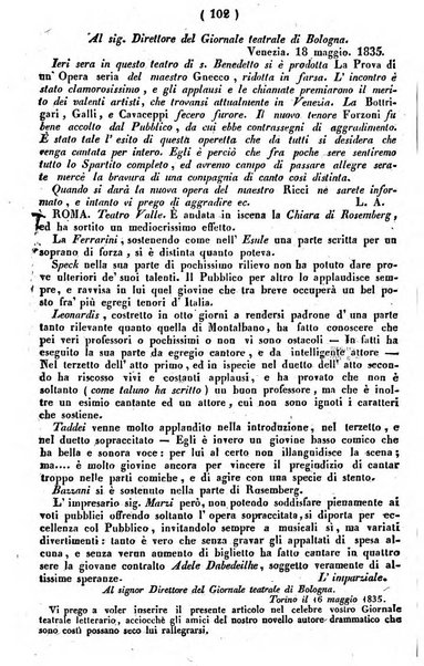 Cenni storici intorno alle lettere, invenzioni, arti, commercio e spettacoli teatrali