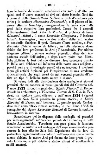 Cenni storici intorno alle lettere, invenzioni, arti, commercio e spettacoli teatrali