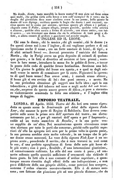 Cenni storici intorno alle lettere, invenzioni, arti, commercio e spettacoli teatrali