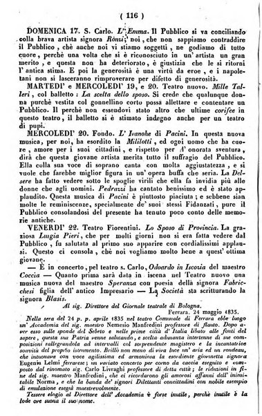 Cenni storici intorno alle lettere, invenzioni, arti, commercio e spettacoli teatrali