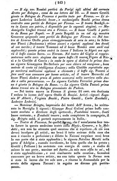 Cenni storici intorno alle lettere, invenzioni, arti, commercio e spettacoli teatrali