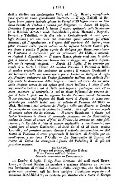 Cenni storici intorno alle lettere, invenzioni, arti, commercio e spettacoli teatrali