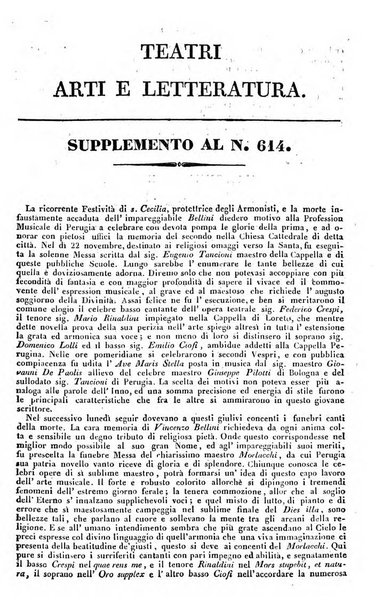 Cenni storici intorno alle lettere, invenzioni, arti, commercio e spettacoli teatrali