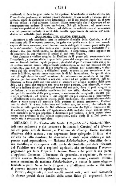 Cenni storici intorno alle lettere, invenzioni, arti, commercio e spettacoli teatrali