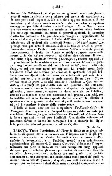 Cenni storici intorno alle lettere, invenzioni, arti, commercio e spettacoli teatrali