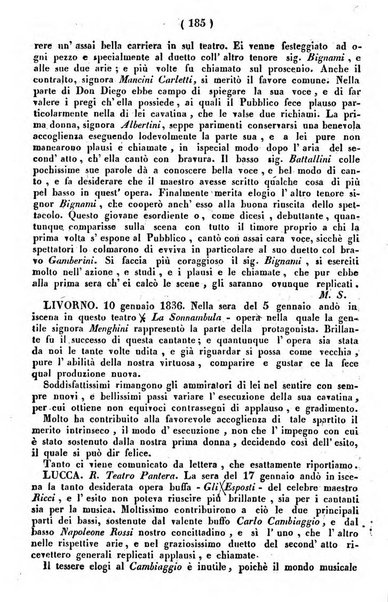 Cenni storici intorno alle lettere, invenzioni, arti, commercio e spettacoli teatrali