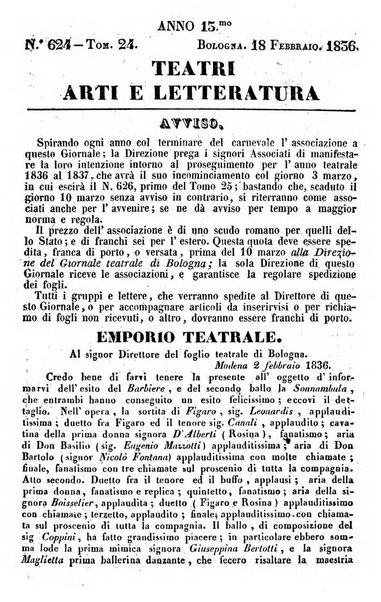 Cenni storici intorno alle lettere, invenzioni, arti, commercio e spettacoli teatrali