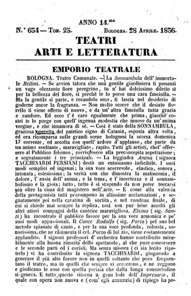 Cenni storici intorno alle lettere, invenzioni, arti, commercio e spettacoli teatrali