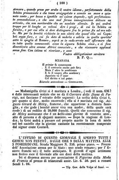 Cenni storici intorno alle lettere, invenzioni, arti, commercio e spettacoli teatrali