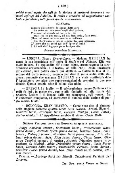 Cenni storici intorno alle lettere, invenzioni, arti, commercio e spettacoli teatrali